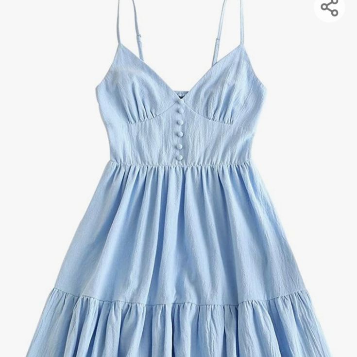 Zaful Blue Dress Size Large | Color: Blue | Size: L