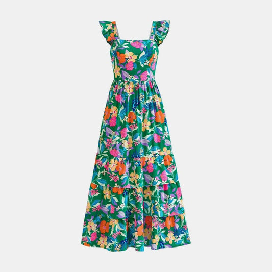 Margot Floral Smocked Maxi Dress