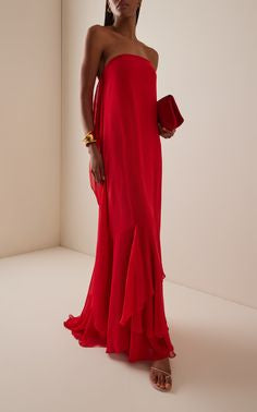 Valentina Chiffon Maxi Dress