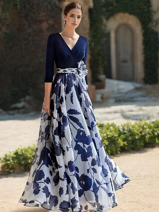 Margot Chiffon Evening Gown