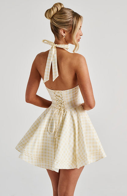 Lemon Gingham