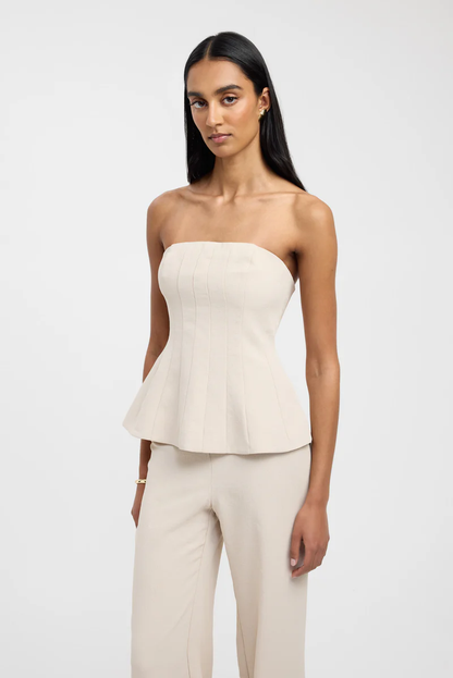 CELINE STRUCTURED PEPLUM SET