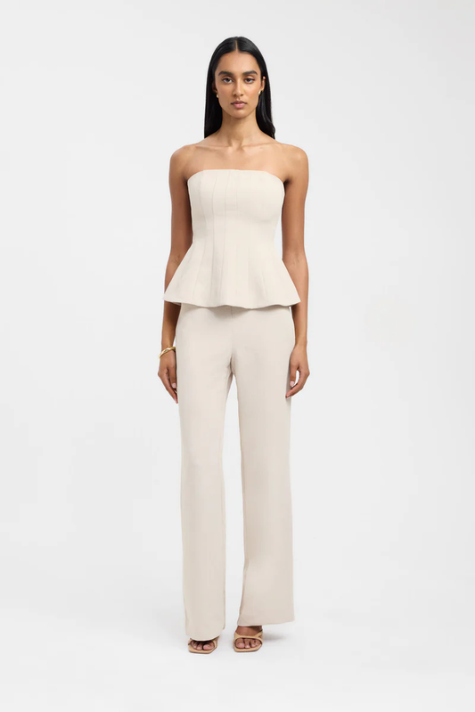 CELINE STRUCTURED PEPLUM SET