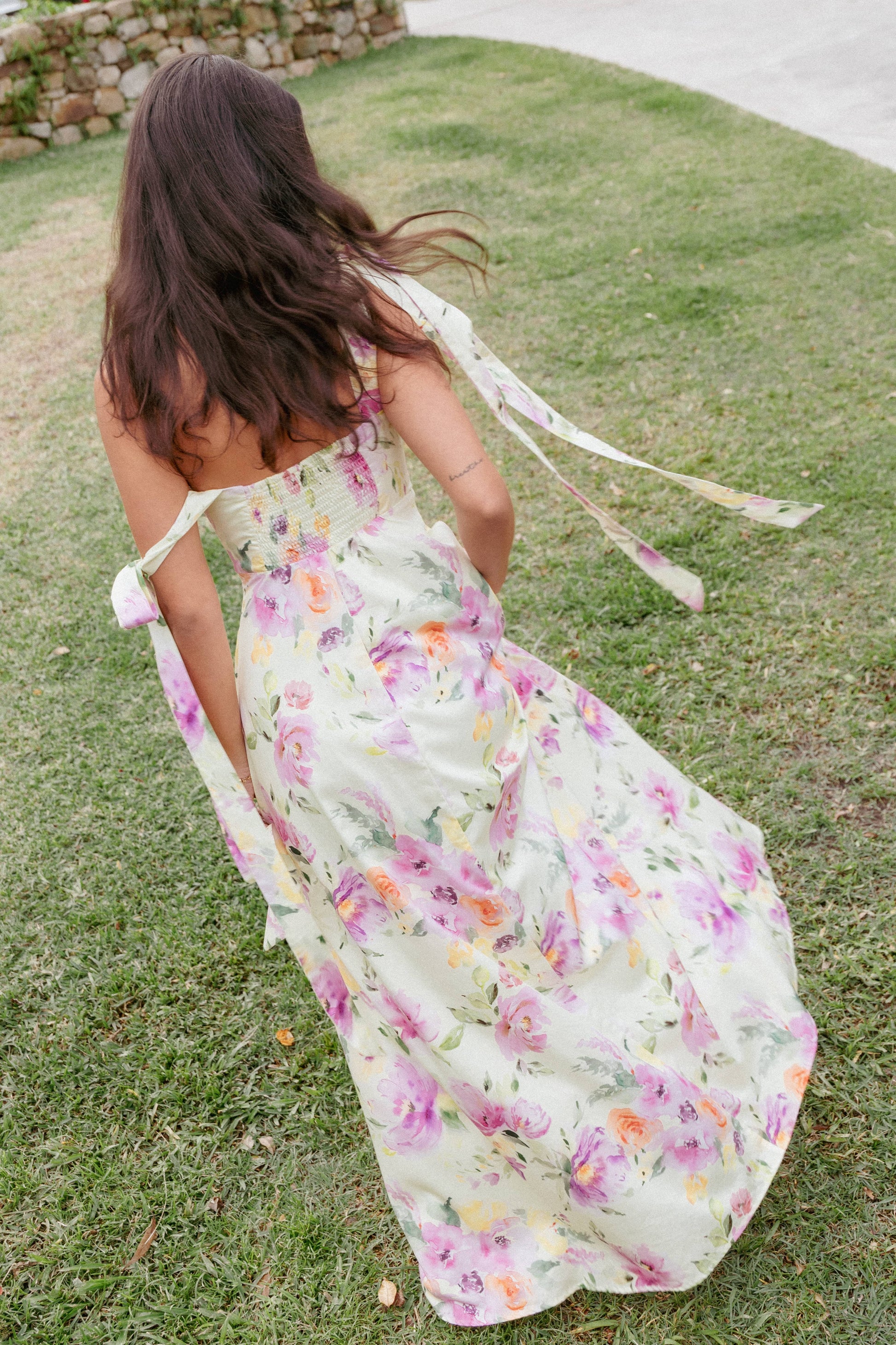 Yellow Petunia Ellody Maxi Dress in Yellow Petunia