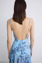Leonora Poppy Silk Gown