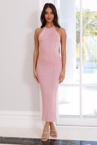 Audrey Crepe Midi Dress