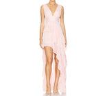Holly Lace Maxi Dress in Pink
