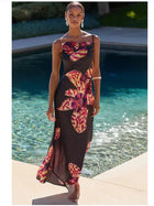 Celandine Orchid Blossom Strappy Dress