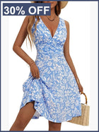 Margot Floral Linen Sundress