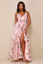 Josephine Floral Organza Maxi Dress