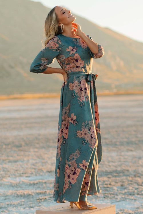 Luciana Floral Maxi Dress