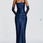 Vivienne Satin Evening Gown