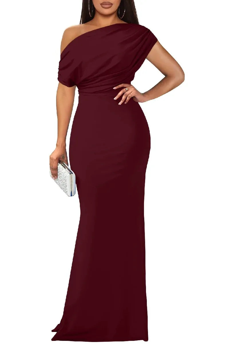 Shaded Spruce Vivienne Mermaid Polyester Evening Dress