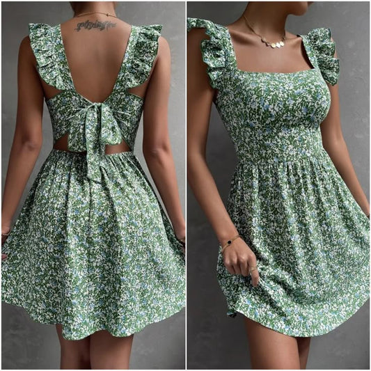 Margot Floral Mini Dress