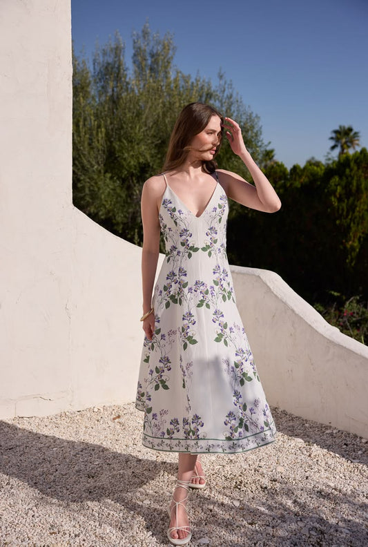 Anya Midi Dress - L