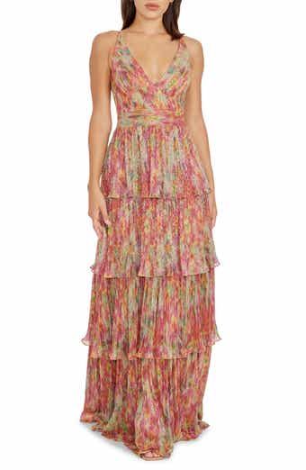 Giovanna Beaded Floral Mermaid Gown