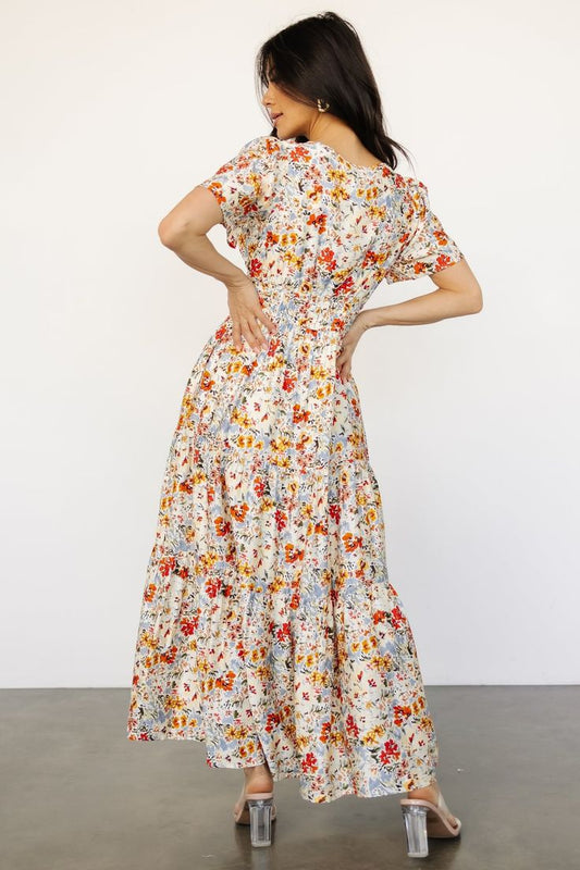 Claudia Maxi Dress — Multi Floral | Baltic Born