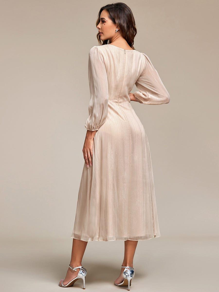 Black Ember Twist Knot Evening Dress