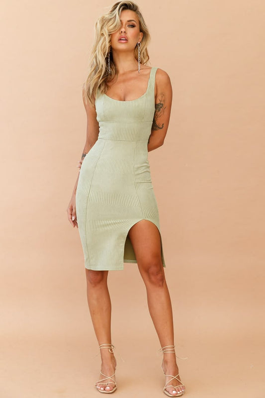 Dream Catcher Dress - Olive - XXL