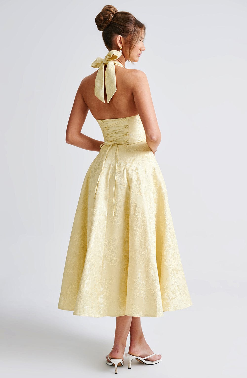 Lemon Effie Lemon Midi Dress