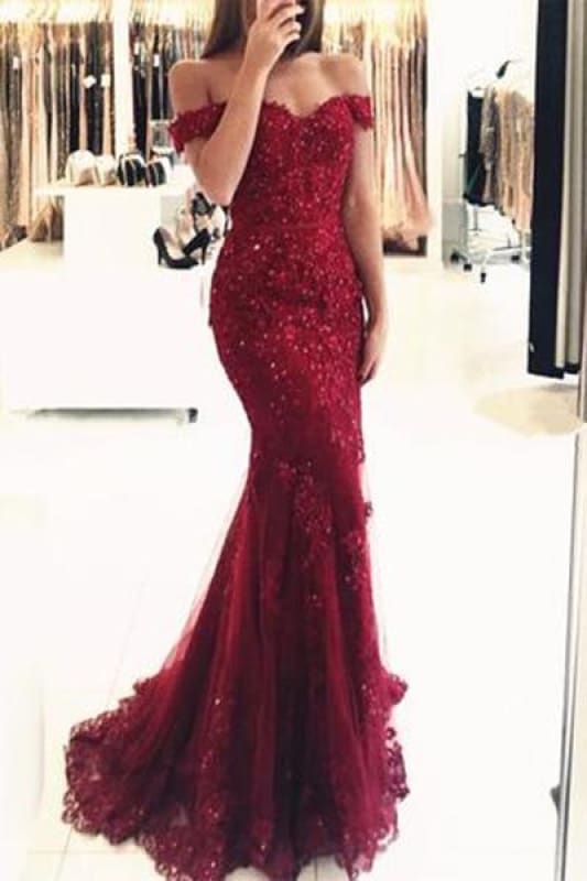 Margot Beaded Mermaid Evening Dress