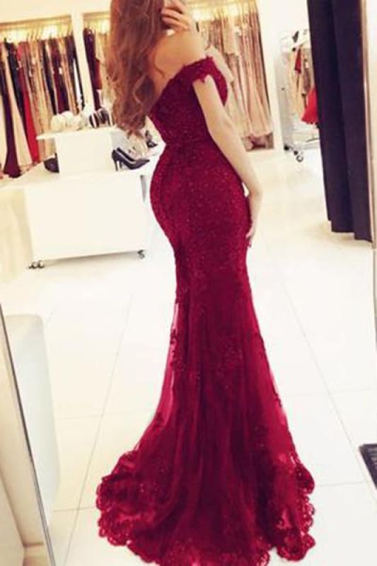 Margot Beaded Mermaid Evening Dress