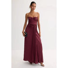 Joyceann Sweetheart Silk Gown