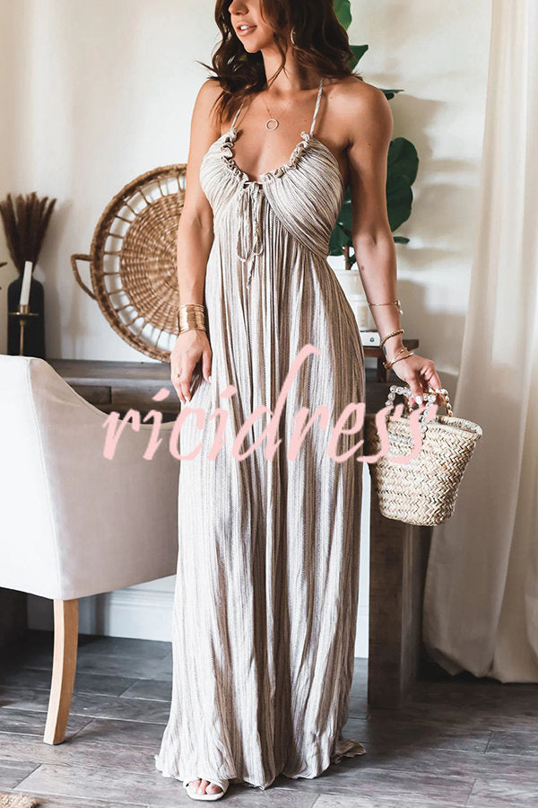 up Light Weight Maxi Dress Marina Printed Halter Maxi Dress