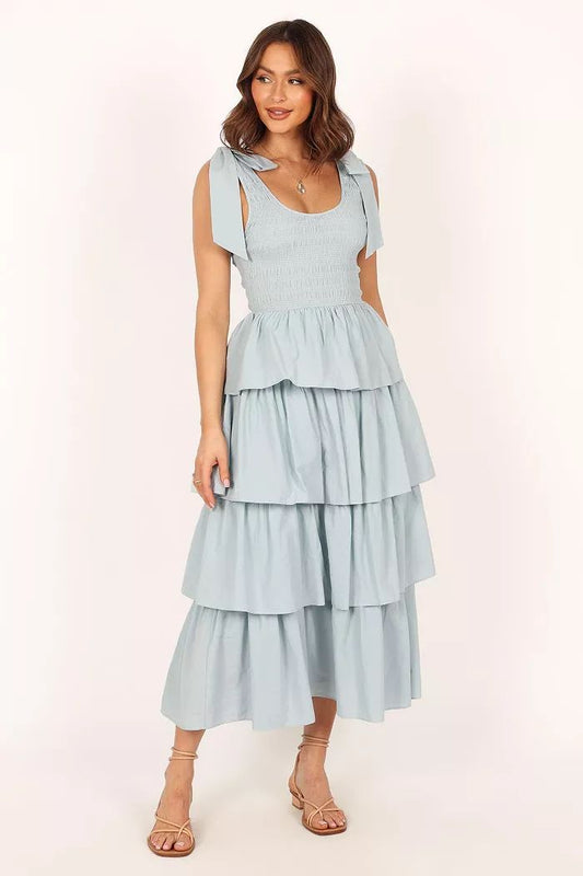 Raphael Tiered Maxi Dress