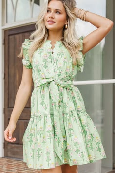 Margot Floral Midi Dress