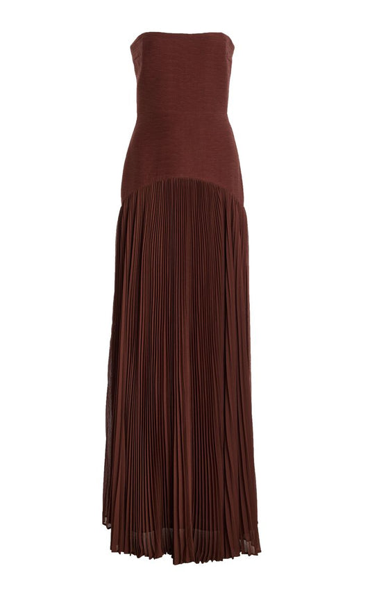 Sunniva Strapless Maxi Dress
