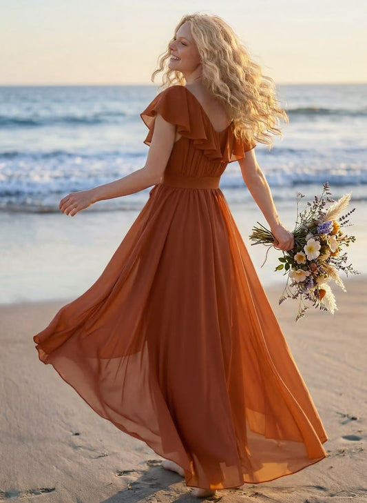 Margot Chiffon A-Line Bridesmaid Dress
