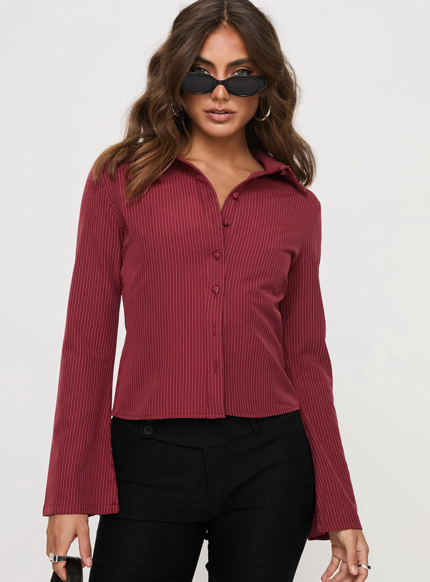 Anni pinstripe shirt