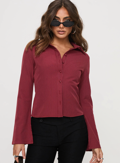 Anni pinstripe shirt