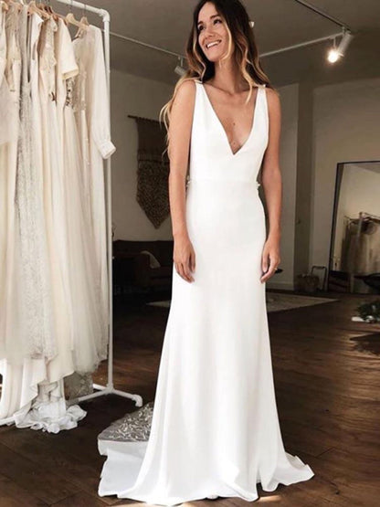 neck Lace Backless Mermaid Wedding Dresses Margot Lace Wedding Dress