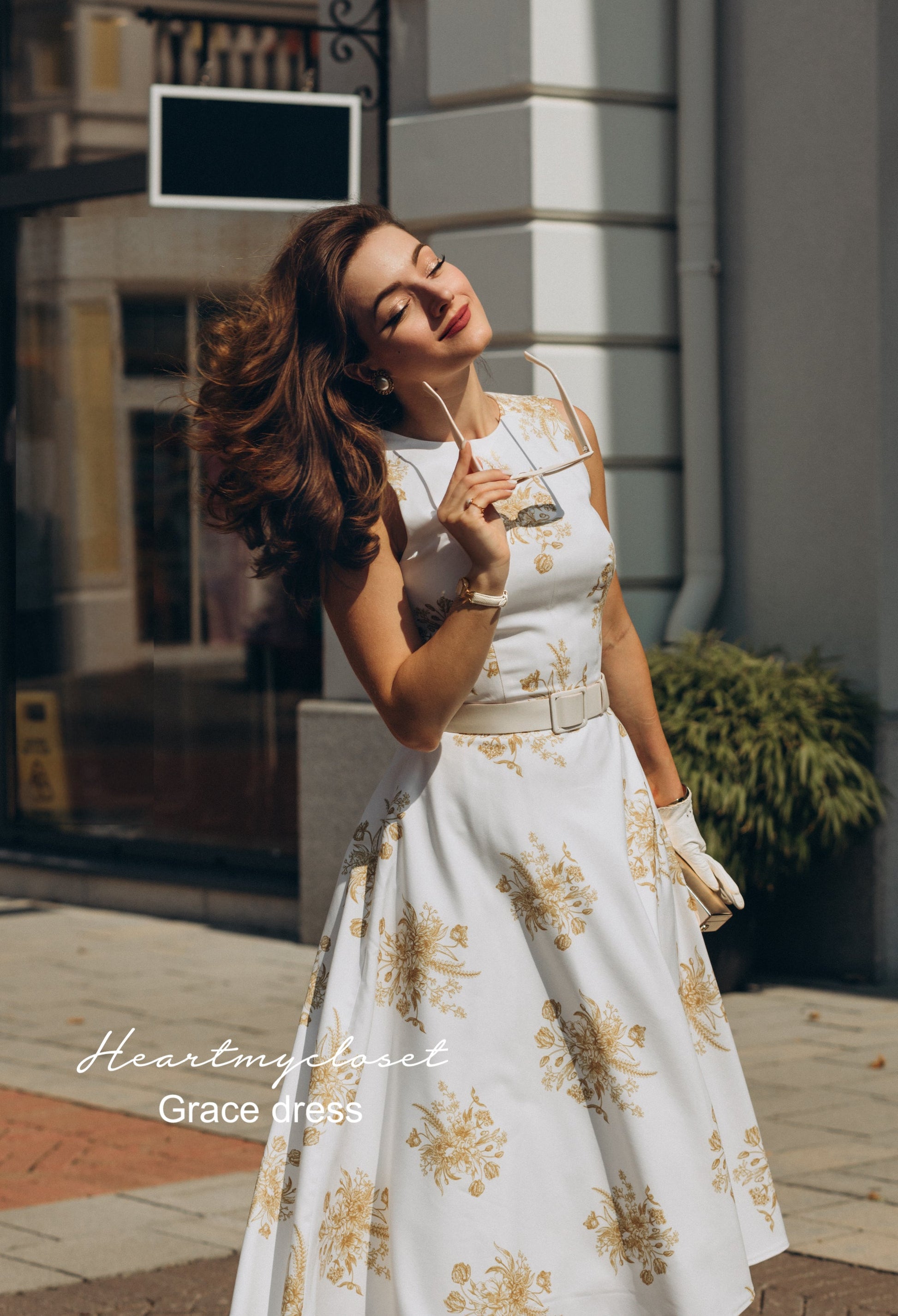 Grace Silk Charmeuse Midi Dress
