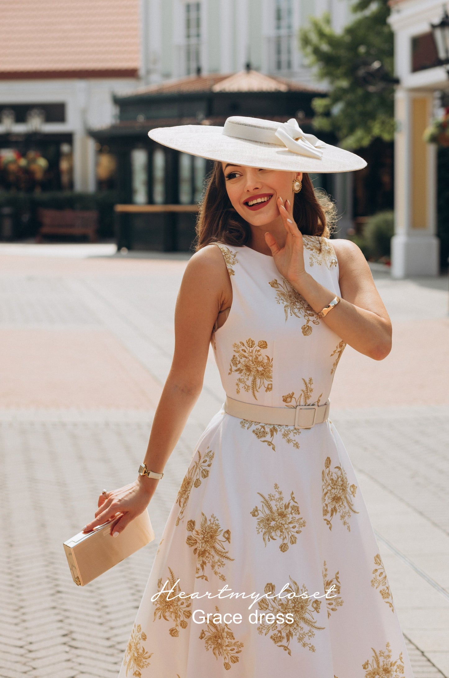 Grace Silk Charmeuse Midi Dress
