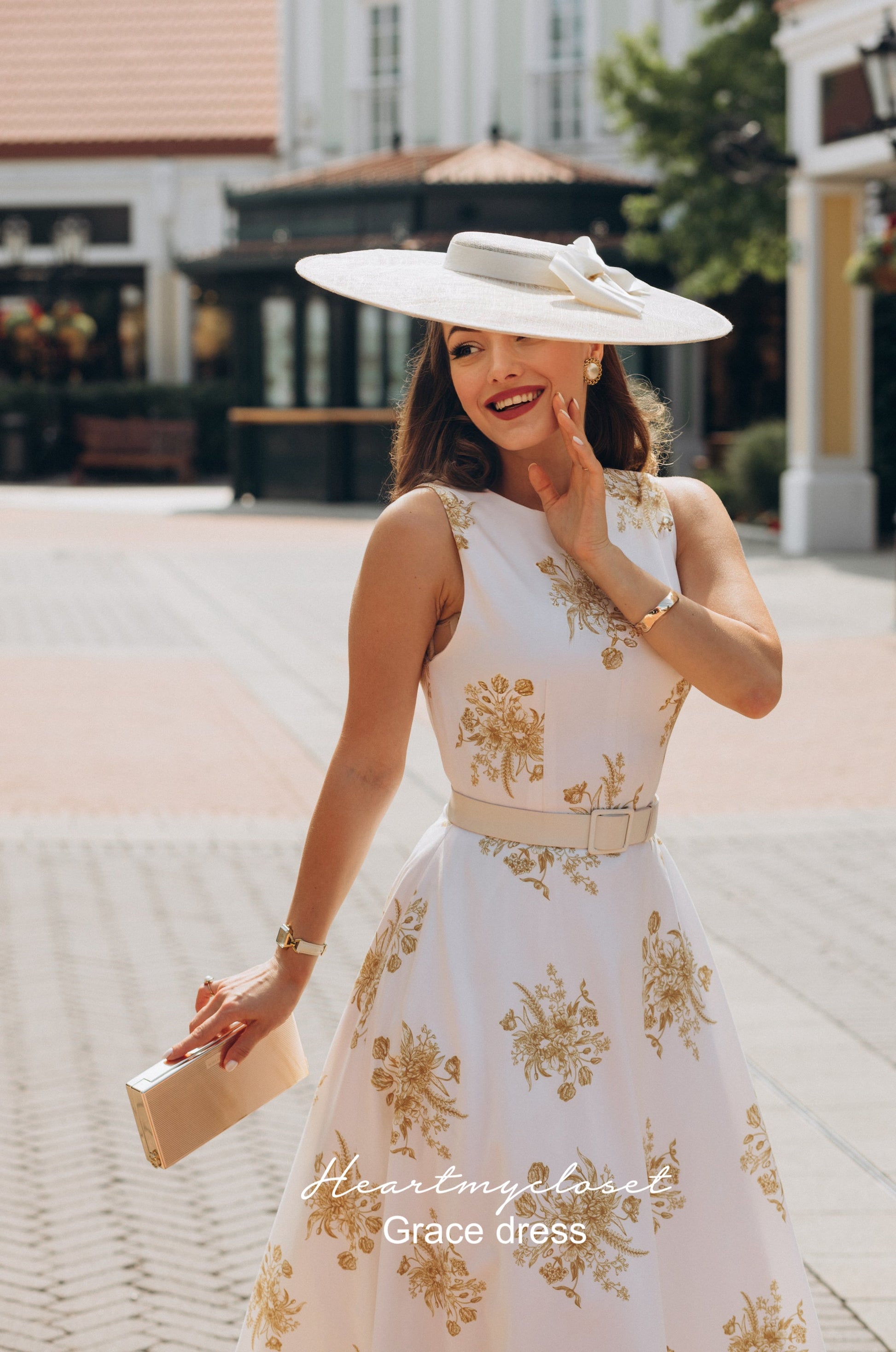 Grace Silk Charmeuse Midi Dress