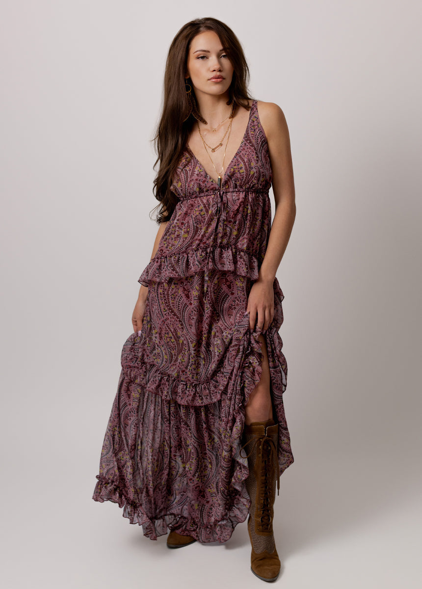 Multi Paisley Hadleigh Paisley Print Dress