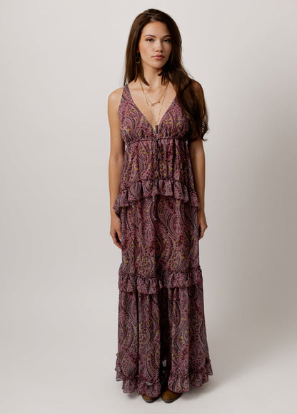 Multi Paisley Hadleigh Paisley Print Dress