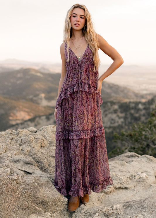 Multi Paisley Hadleigh Paisley Print Dress