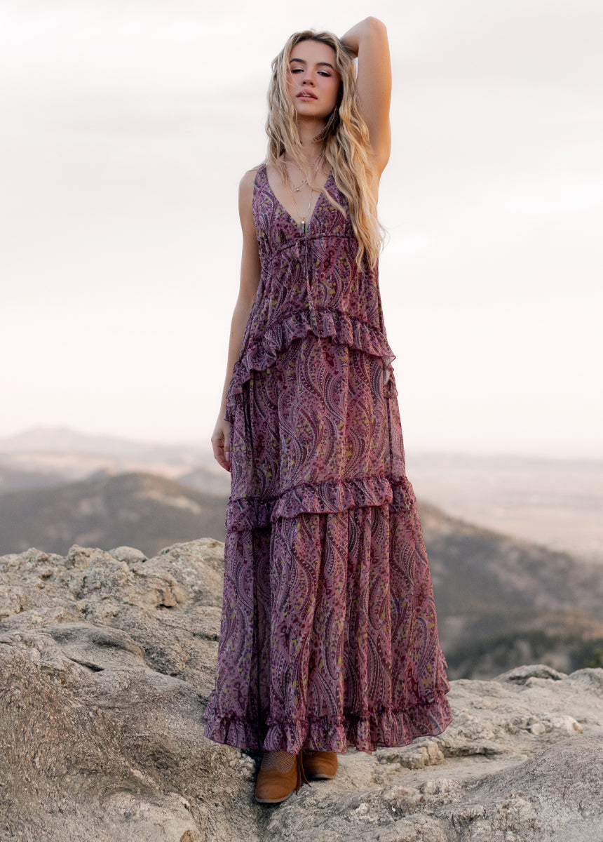 Multi Paisley Hadleigh Paisley Print Dress