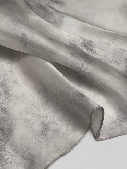 ASH WHITE Margot Silk Bias Slip Dress