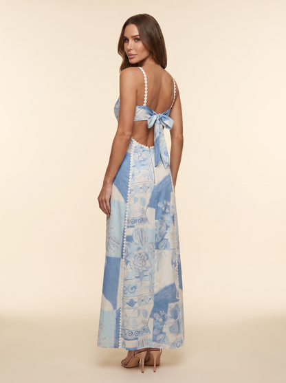 Mona Mediterranean Blue back