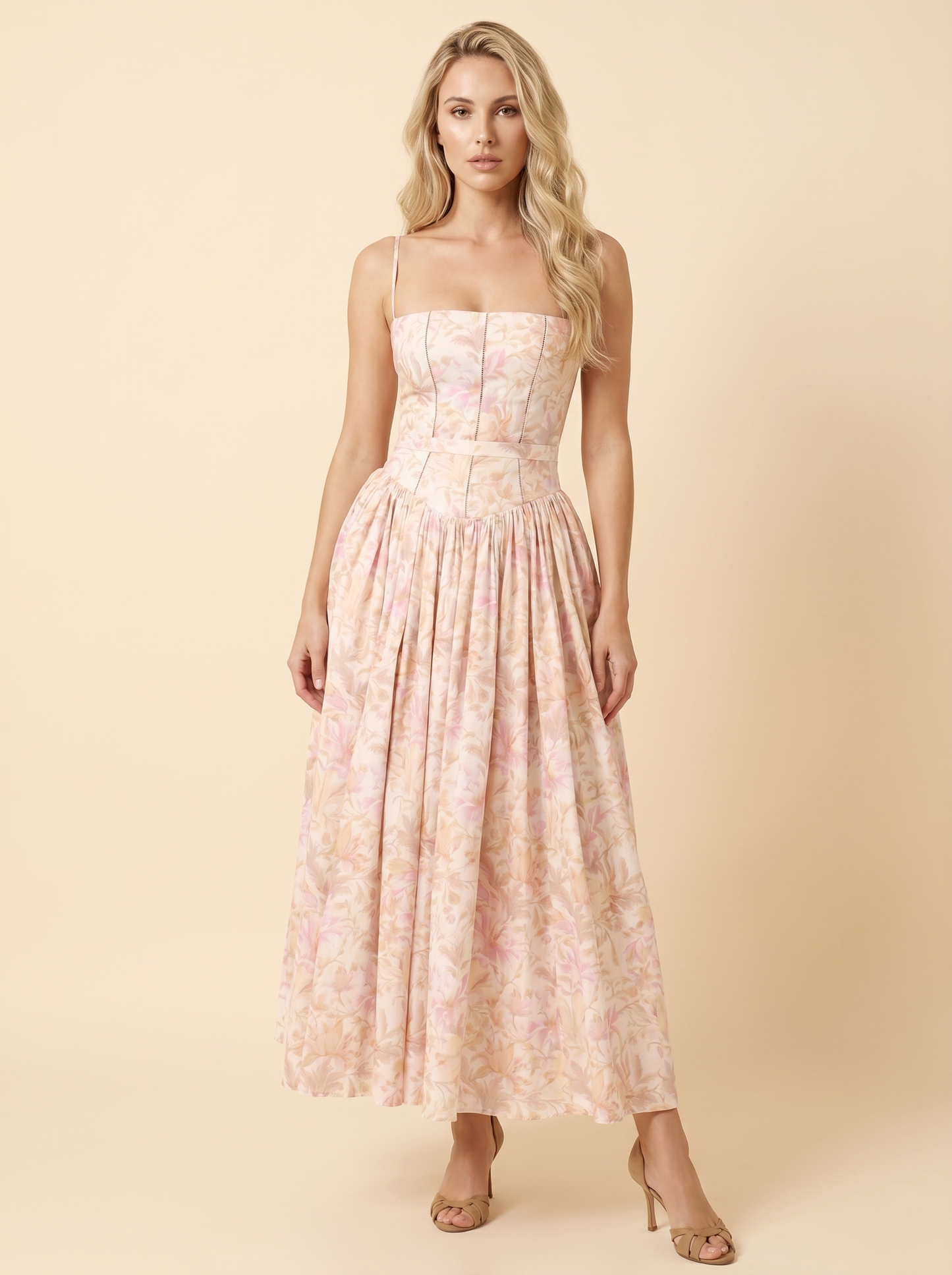 Floral Peach Blossom front