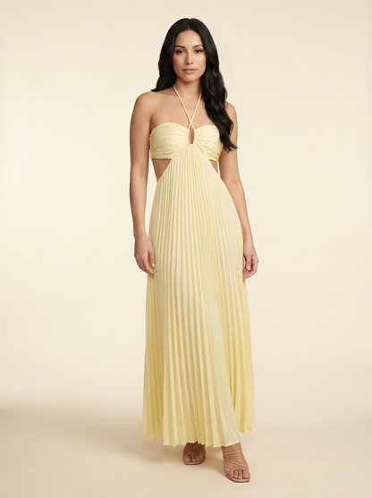 Sienna Maxi Golden Ivory front