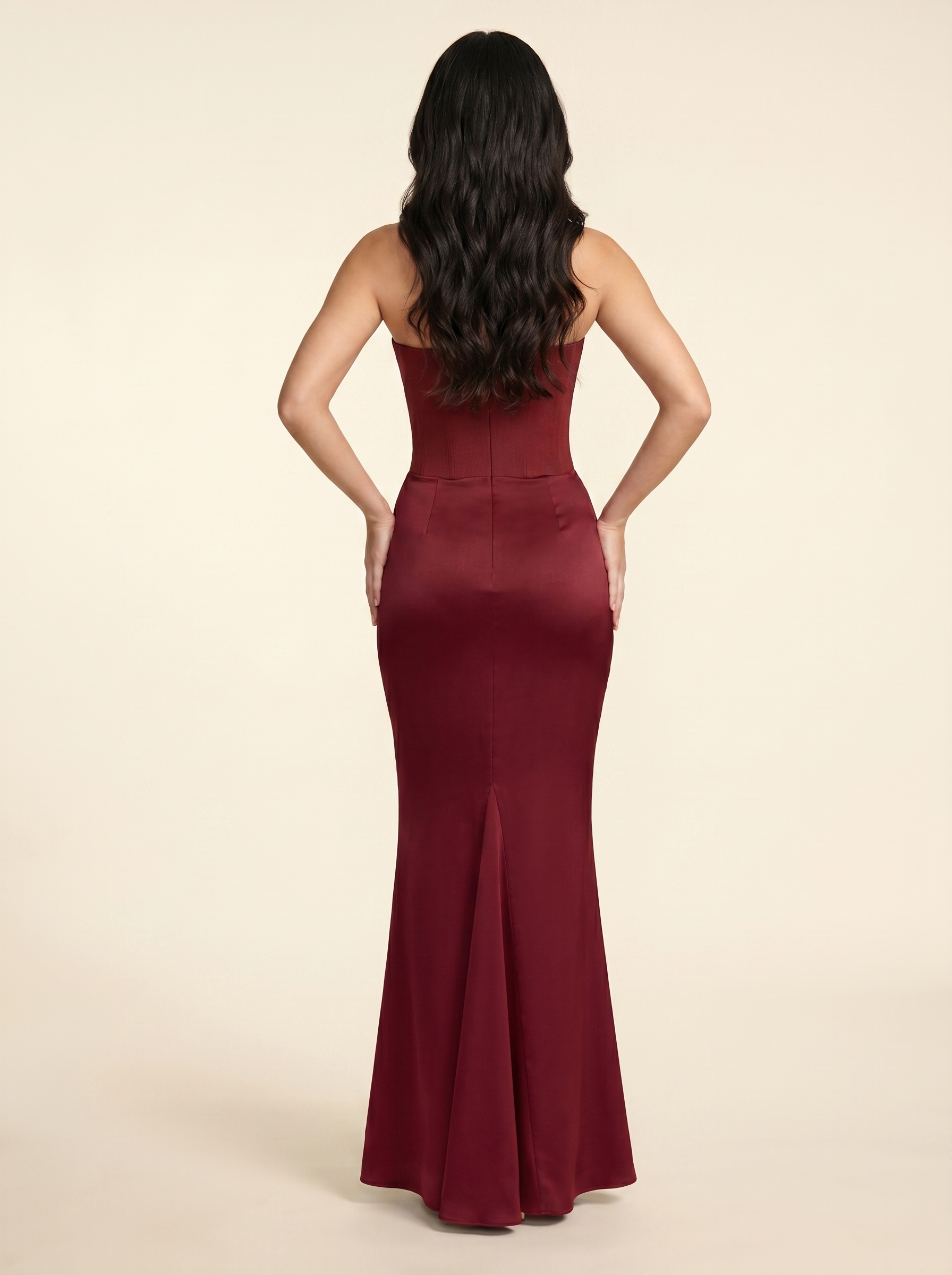 Rosalind Maxi Burgundy 6