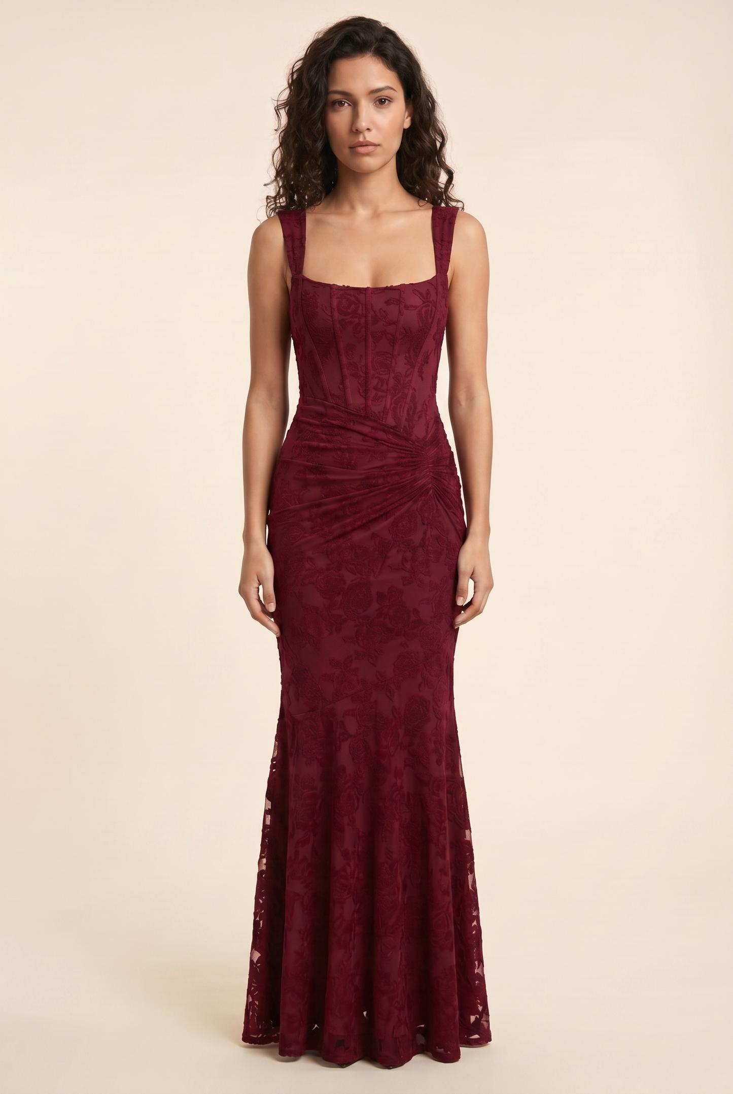 Carol Maxi Red front