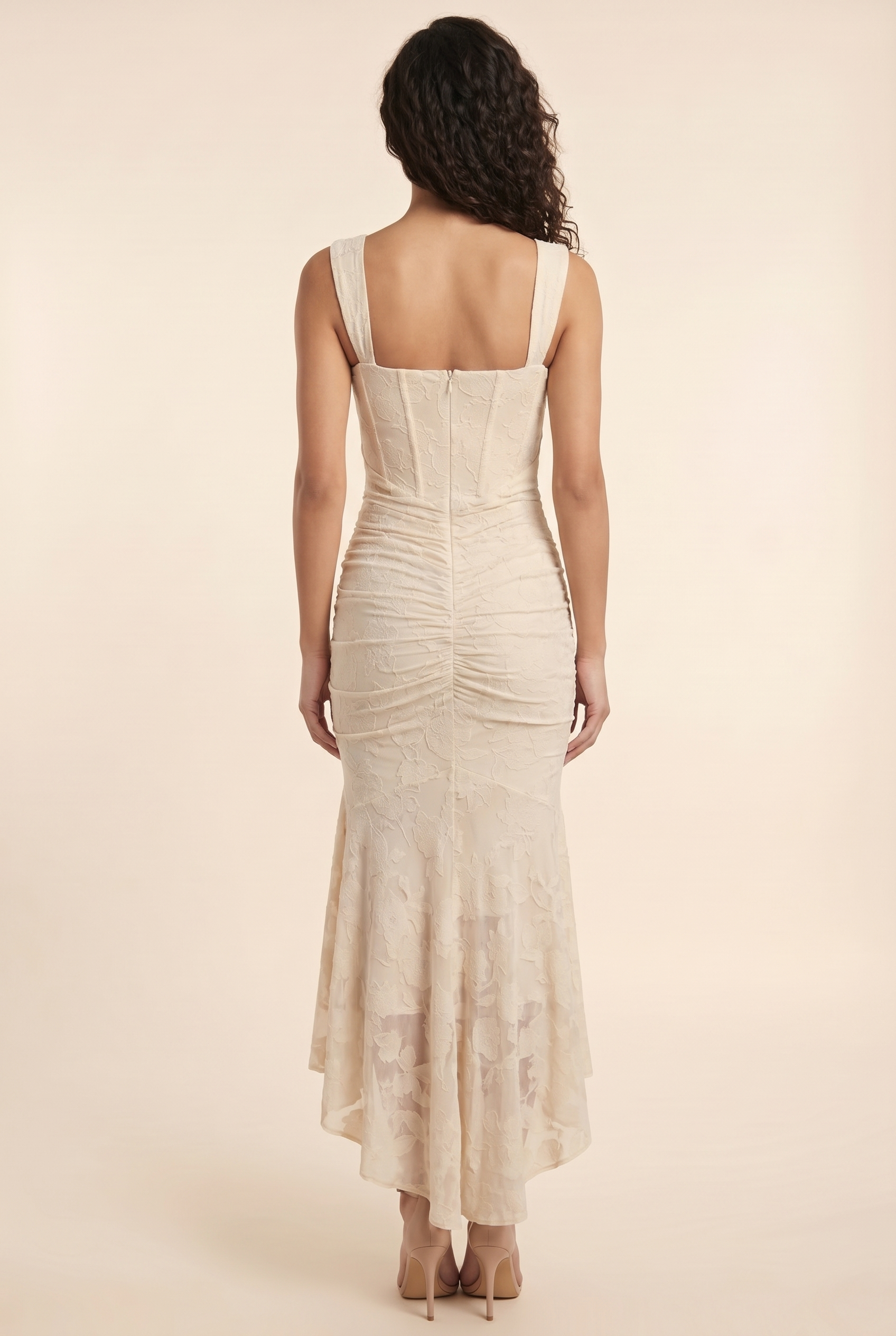 Carol Maxi Beige back