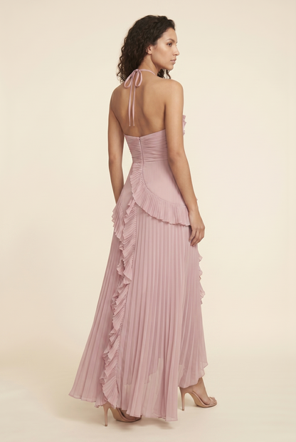AURELIA MAXI DRESS Pink back